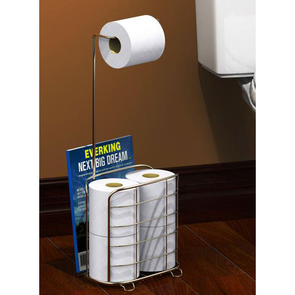 ရေချိုးခန်းဆက်စပ်ပစ္စည်းများ Double Roll Hotel Tissue Holder