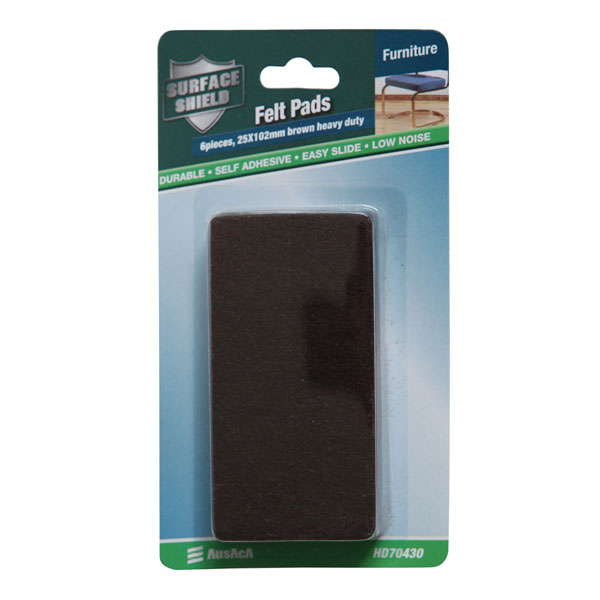 အနက်ရောင်စတုဂံ Felt Food Pads