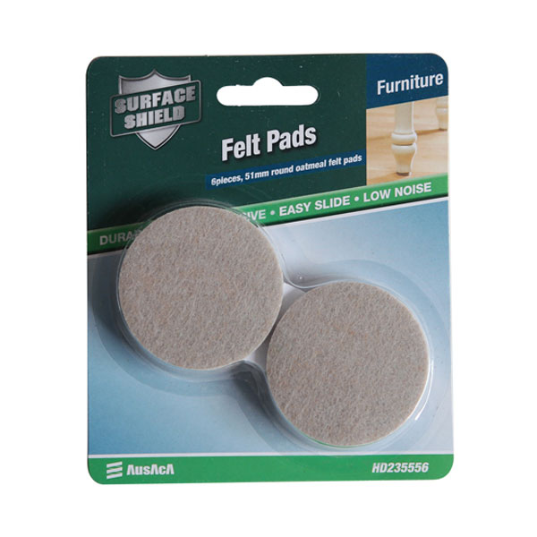 စားပွဲခုံခြေထောက်များအတွက် Felt Foot Pads
