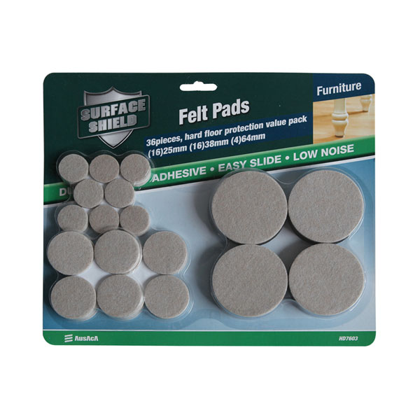 ကြမ်းပြင်အကာအကွယ် Felt Foot Pads